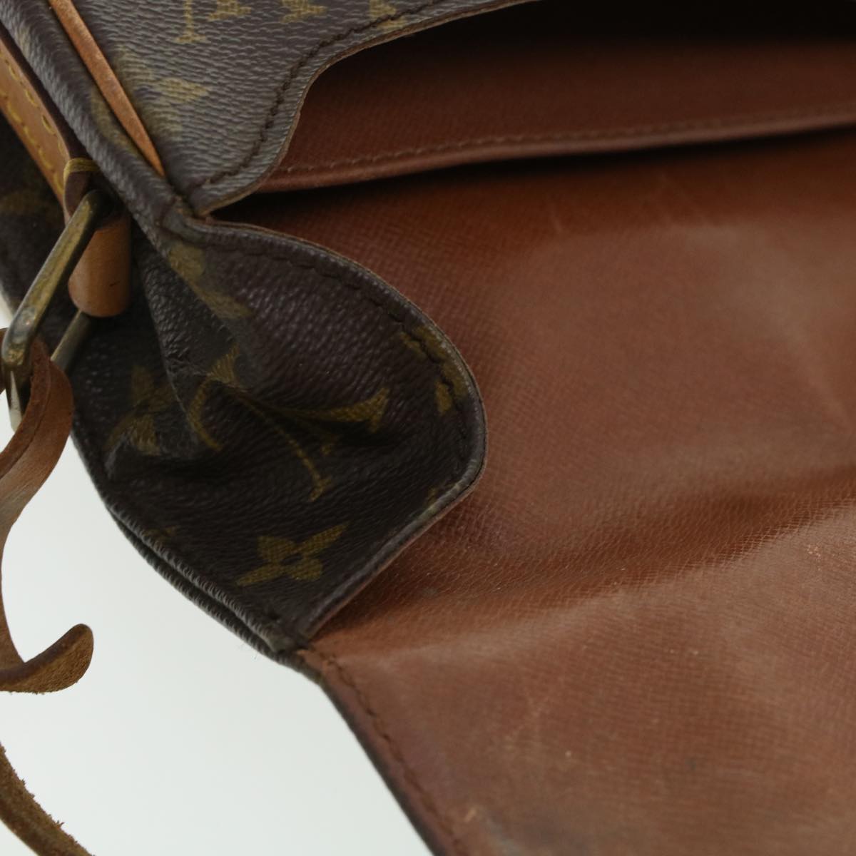 LOUIS VUITTON Monogram Cartouchiere PM Shoulder Bag M51254 LV rd5298