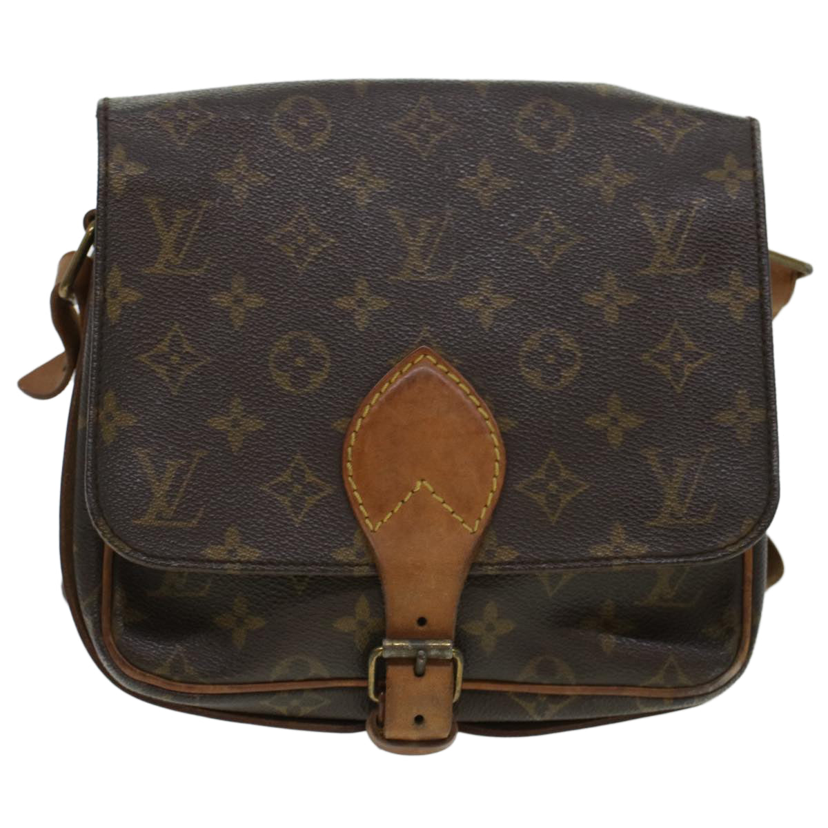 LOUIS VUITTON Monogram Cartouchiere PM Shoulder Bag M51254 LV rd5298