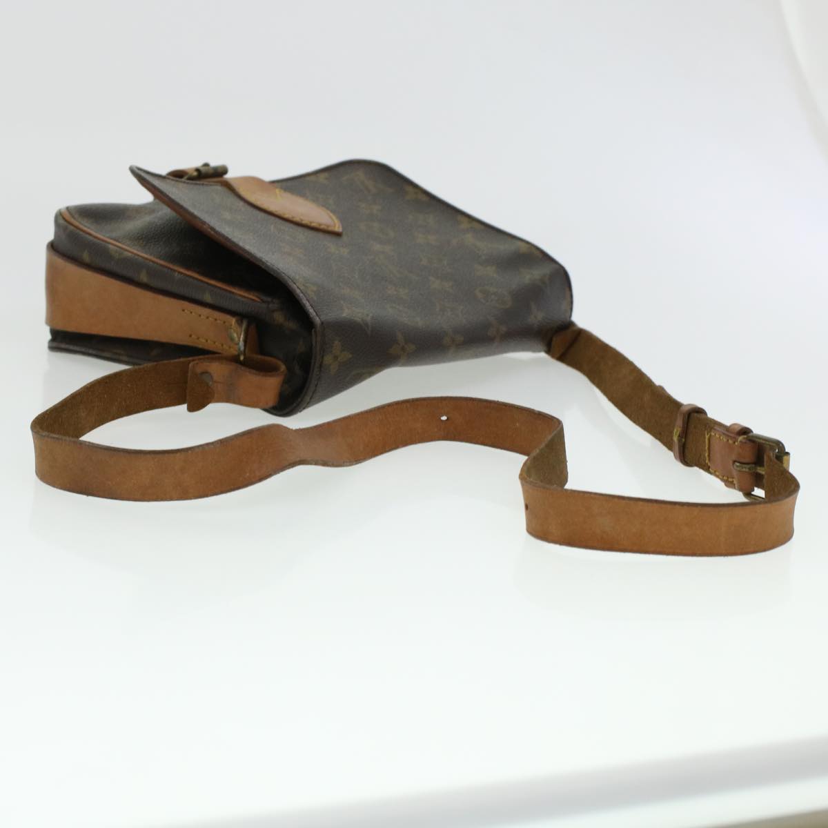 LOUIS VUITTON Monogram Cartouchiere PM Shoulder Bag M51254 LV rd5298
