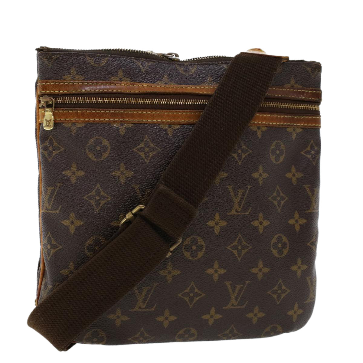 LOUIS VUITTON Monogram Pochette Bosphore Shoulder Bag M40044 LV rd5299