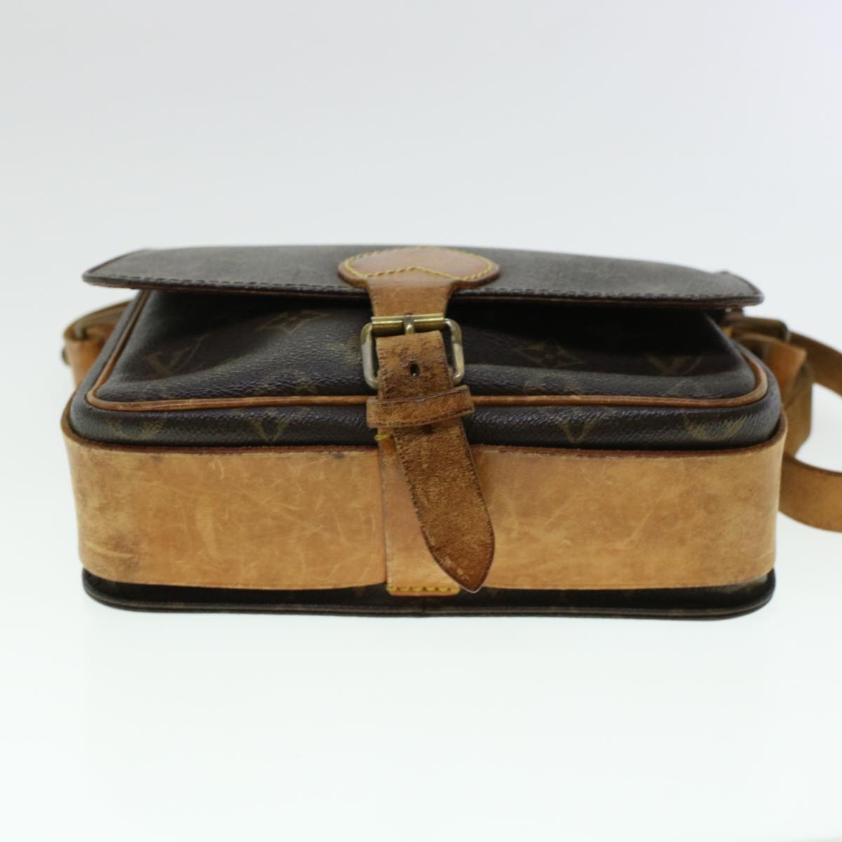 LOUIS VUITTON Monogram Cartouchiere PM Shoulder Bag M51254 LV rd5303