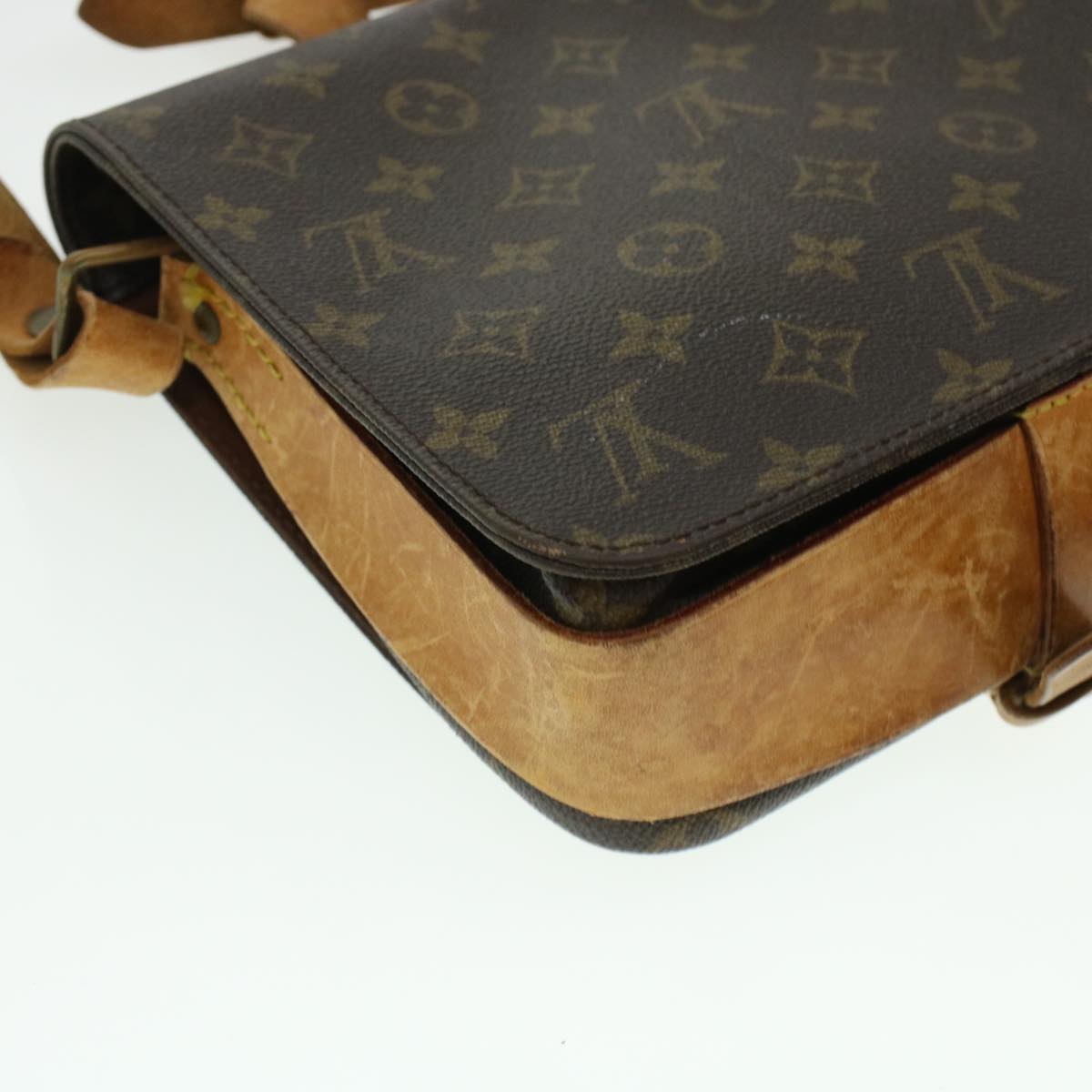 LOUIS VUITTON Monogram Cartouchiere PM Shoulder Bag M51254 LV rd5303
