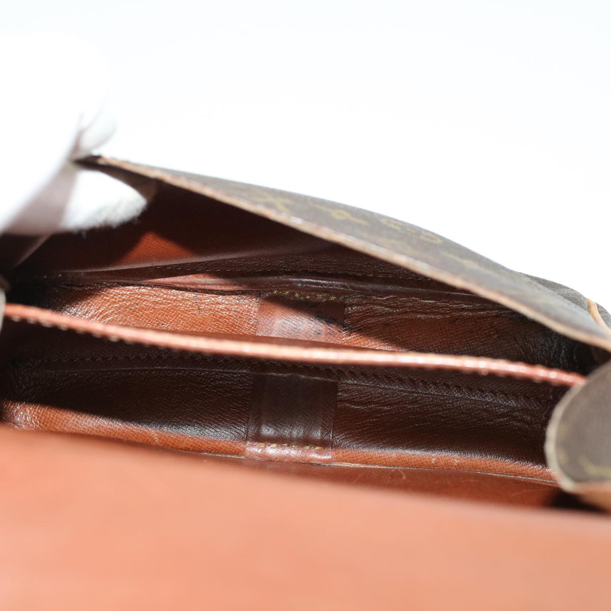 LOUIS VUITTON Monogram Cartouchiere PM Shoulder Bag M51254 LV rd5303