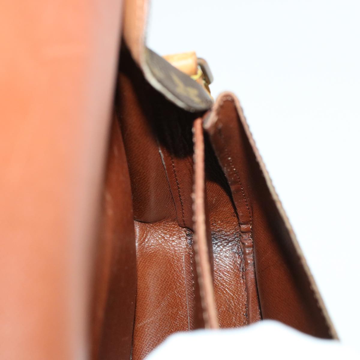 LOUIS VUITTON Monogram Cartouchiere PM Shoulder Bag M51254 LV rd5303