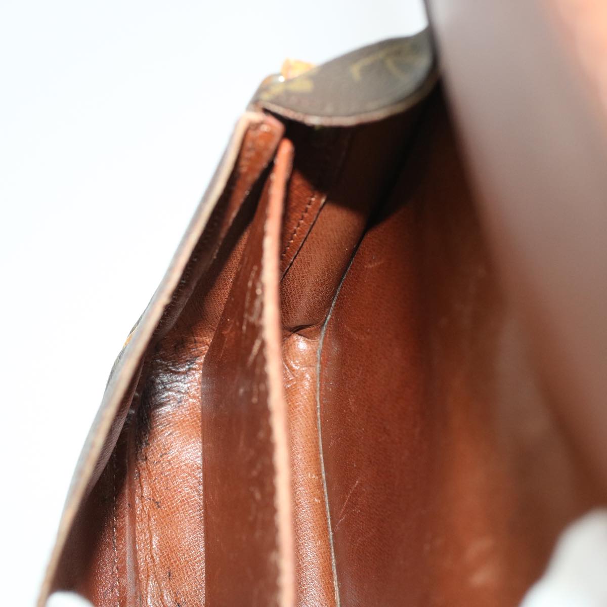 LOUIS VUITTON Monogram Cartouchiere PM Shoulder Bag M51254 LV rd5303