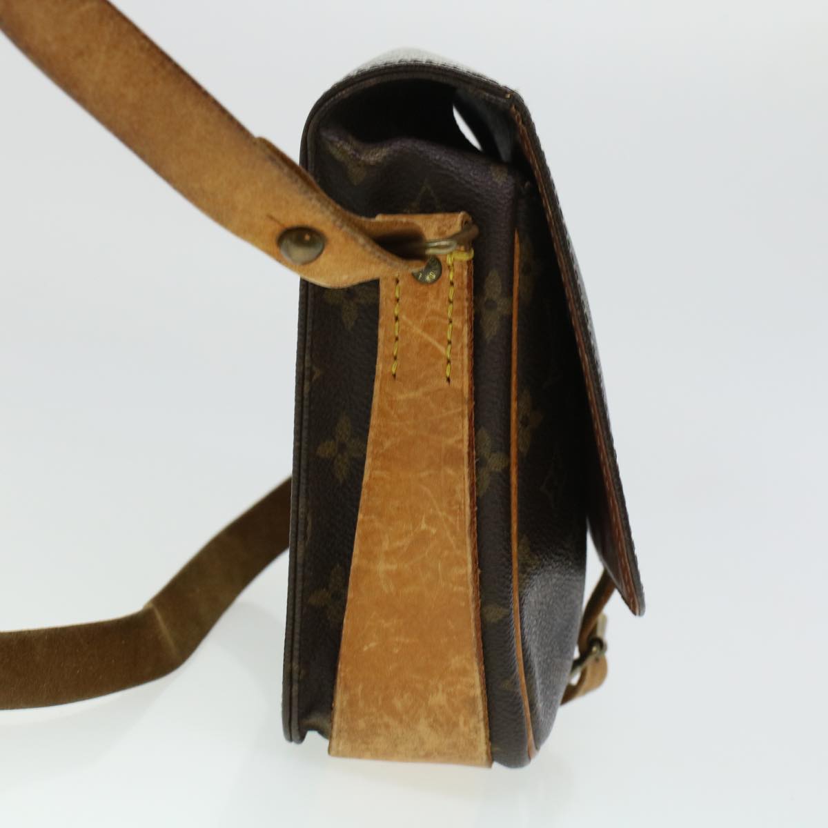 LOUIS VUITTON Monogram Cartouchiere PM Shoulder Bag M51254 LV rd5303