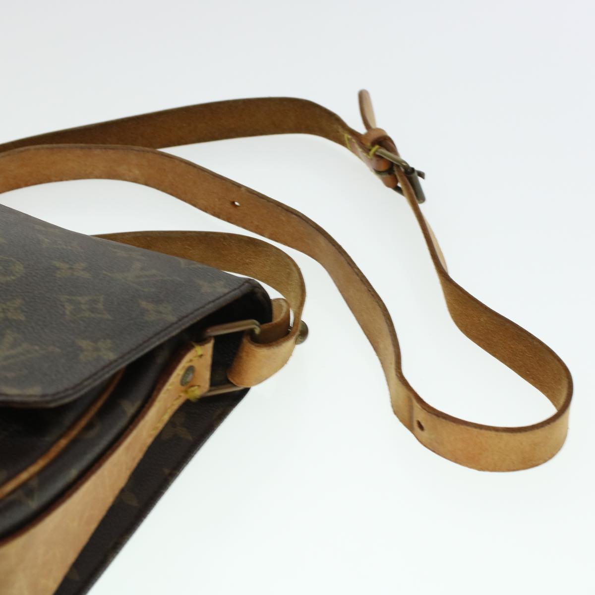 LOUIS VUITTON Monogram Cartouchiere PM Shoulder Bag M51254 LV rd5303