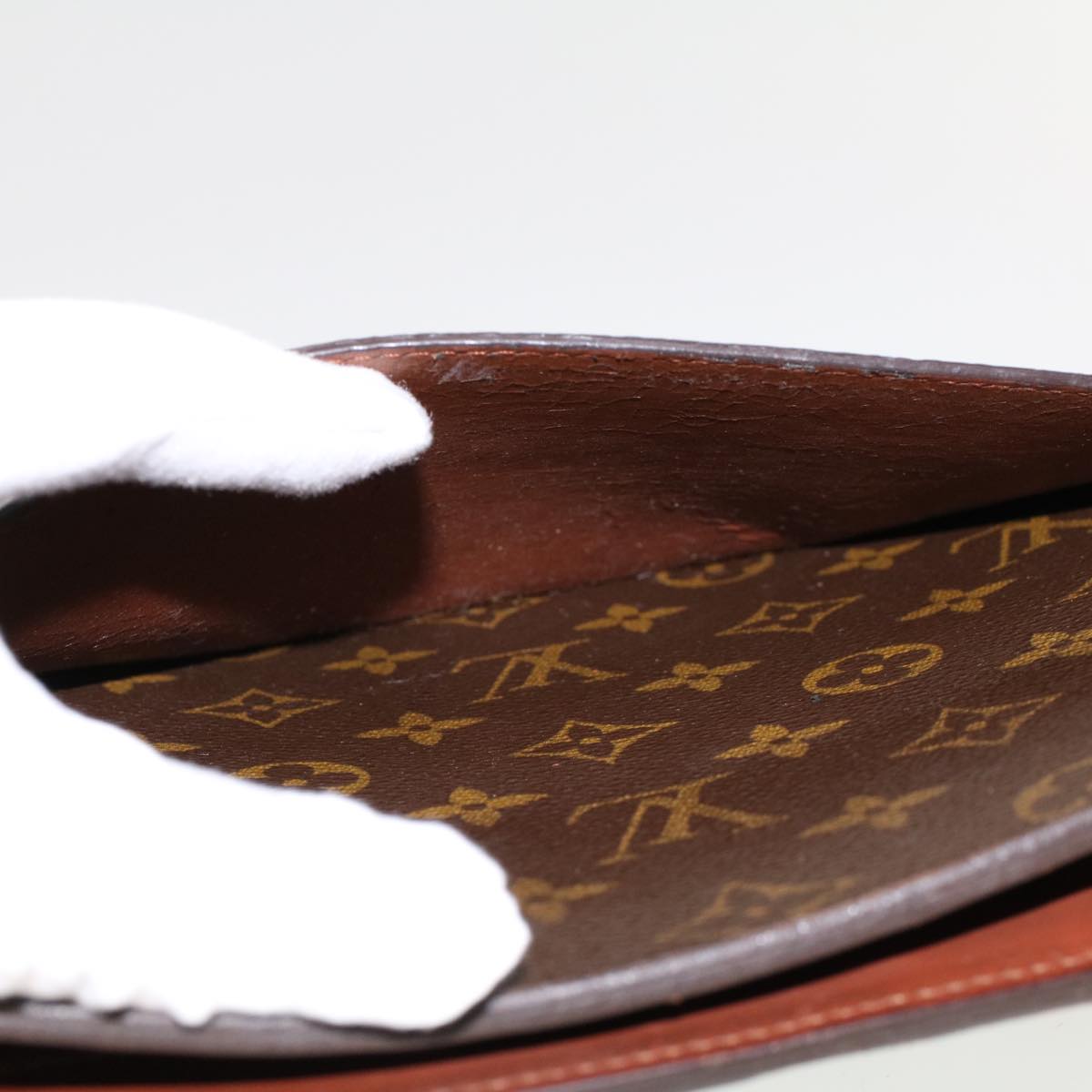 LOUIS VUITTON Monogram Pochette Homme Clutch Bag M51795 LV rd5305
