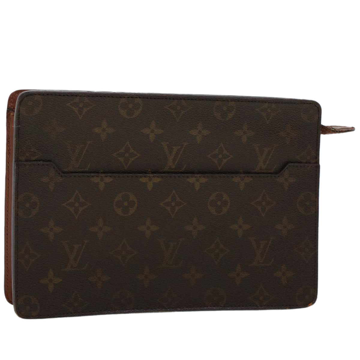 LOUIS VUITTON Monogram Pochette Homme Clutch Bag M51795 LV rd5305