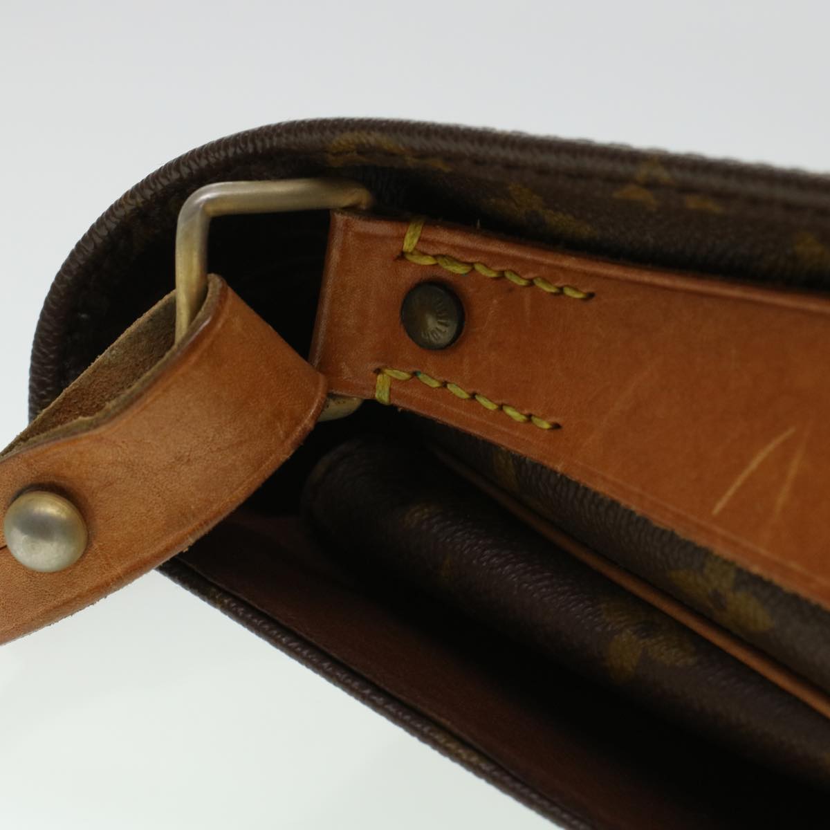 LOUIS VUITTON Monogram Cartouchiere PM Shoulder Bag M51254 LV rd5306