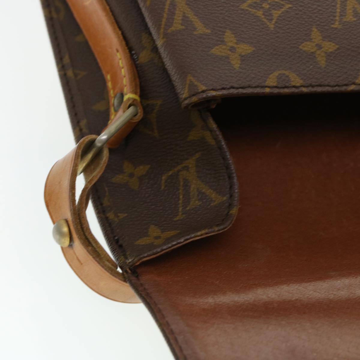 LOUIS VUITTON Monogram Cartouchiere PM Shoulder Bag M51254 LV rd5306
