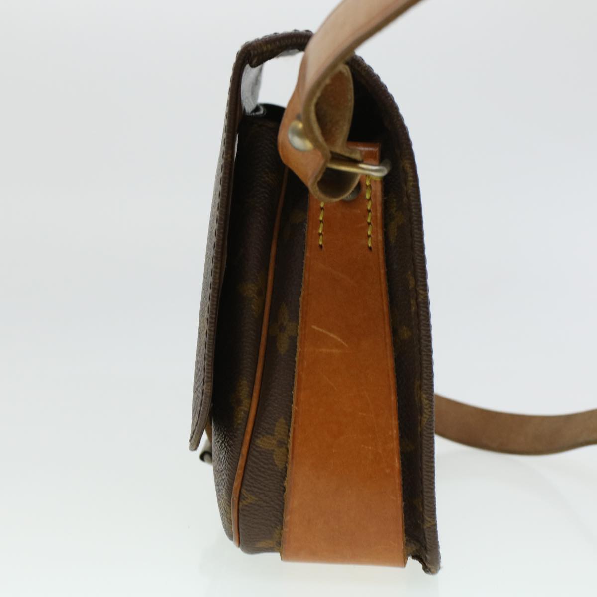 LOUIS VUITTON Monogram Cartouchiere PM Shoulder Bag M51254 LV rd5306