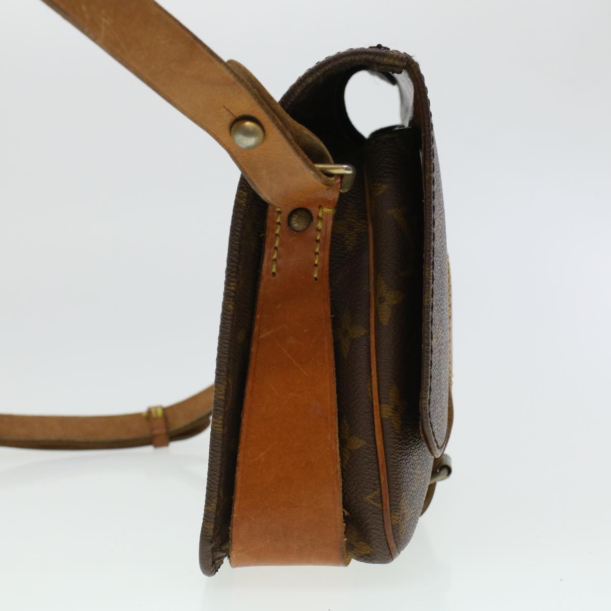 LOUIS VUITTON Monogram Cartouchiere PM Shoulder Bag M51254 LV rd5306