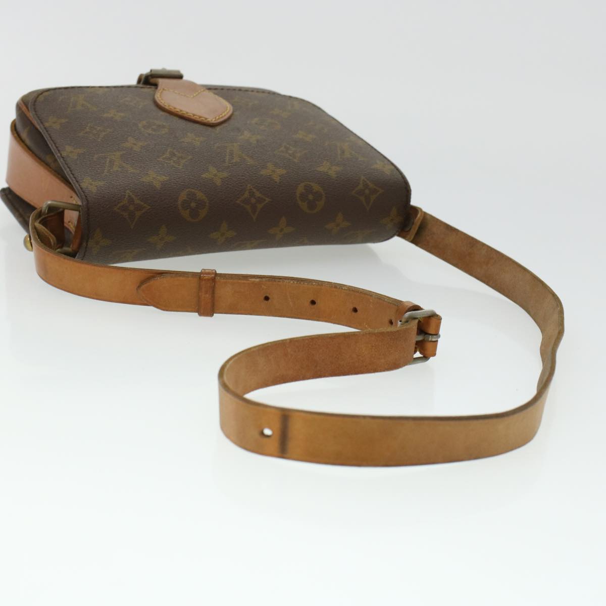 LOUIS VUITTON Monogram Cartouchiere PM Shoulder Bag M51254 LV rd5306