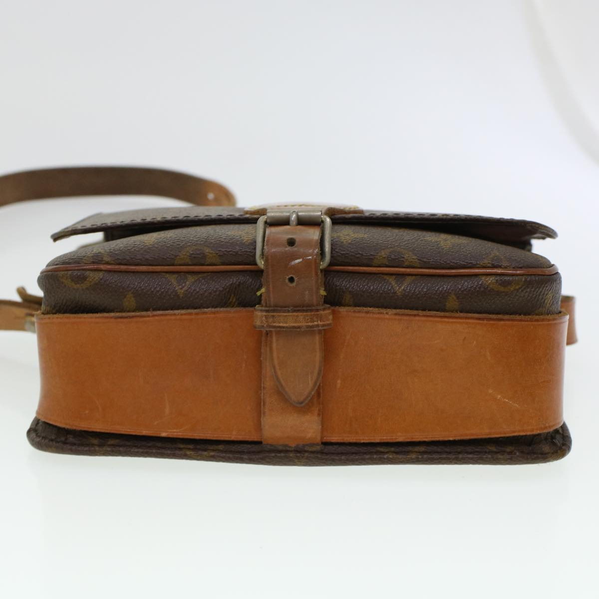 LOUIS VUITTON Monogram Cartouchiere PM Shoulder Bag M51254 LV rd5306