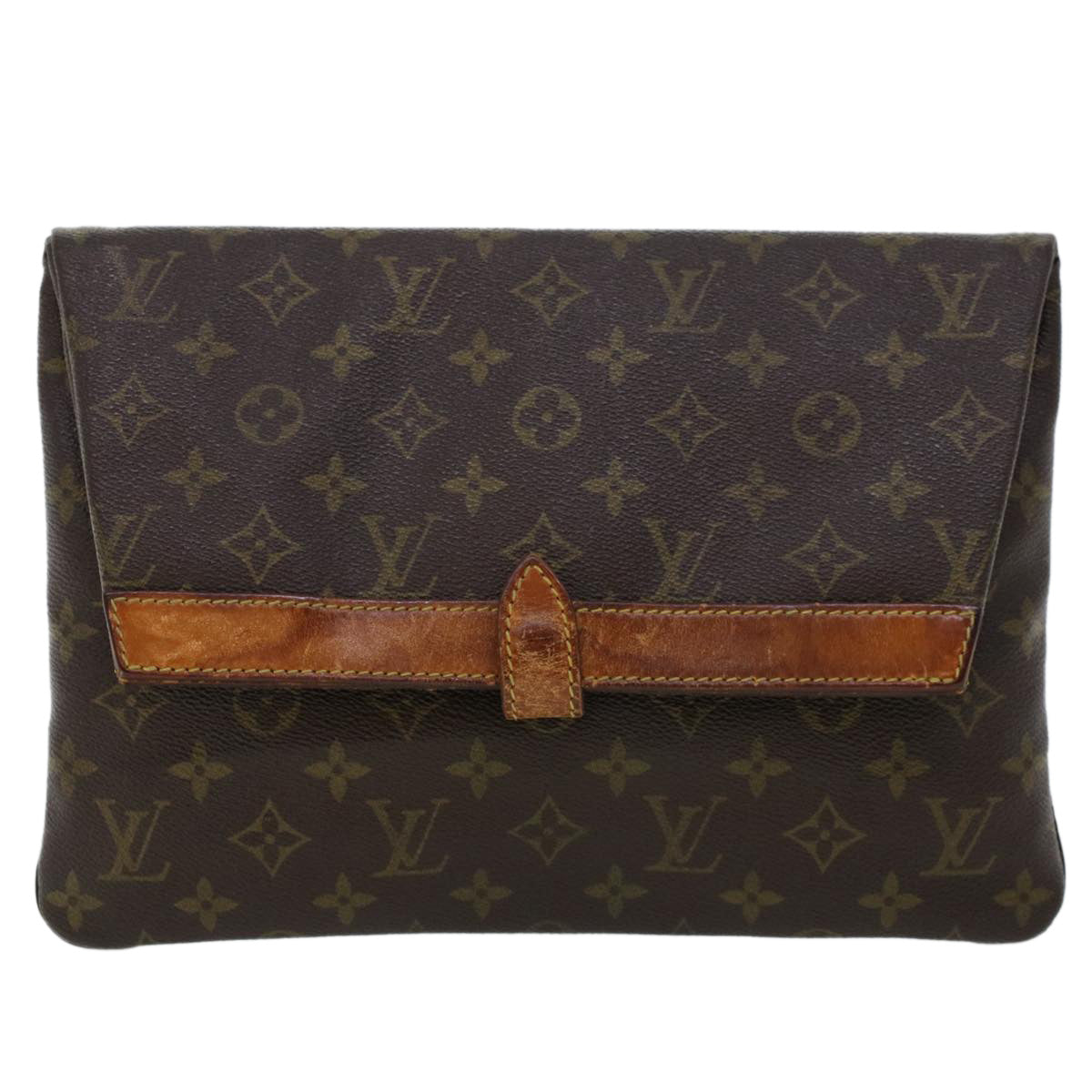 LOUIS VUITTON Monogram Pochette Priant Business Bag M51805 LV rd5311