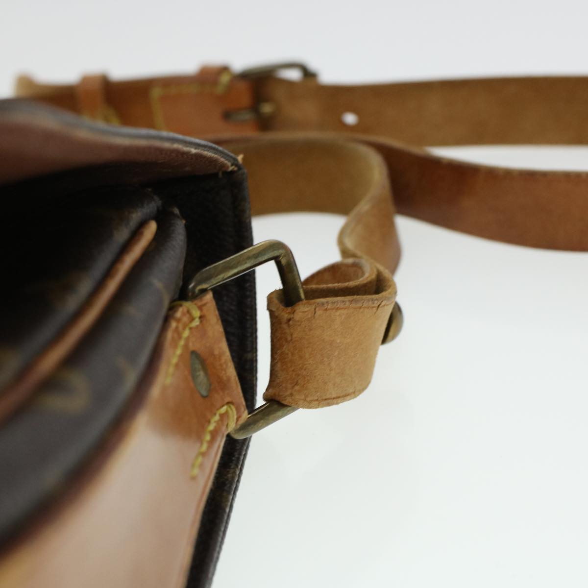 LOUIS VUITTON Monogram Cartouchiere MM Shoulder Bag M51253 LV rd5313