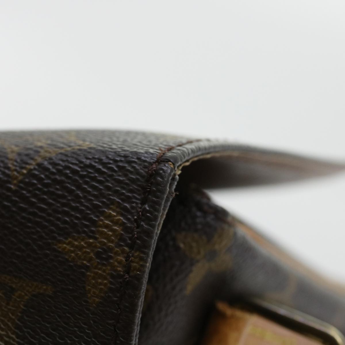 LOUIS VUITTON Monogram Cartouchiere MM Shoulder Bag M51253 LV rd5313