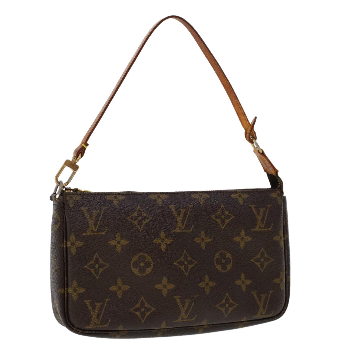 LOUIS VUITTON Monogram Pochette Accessoires Pouch M51980 LV rd5317