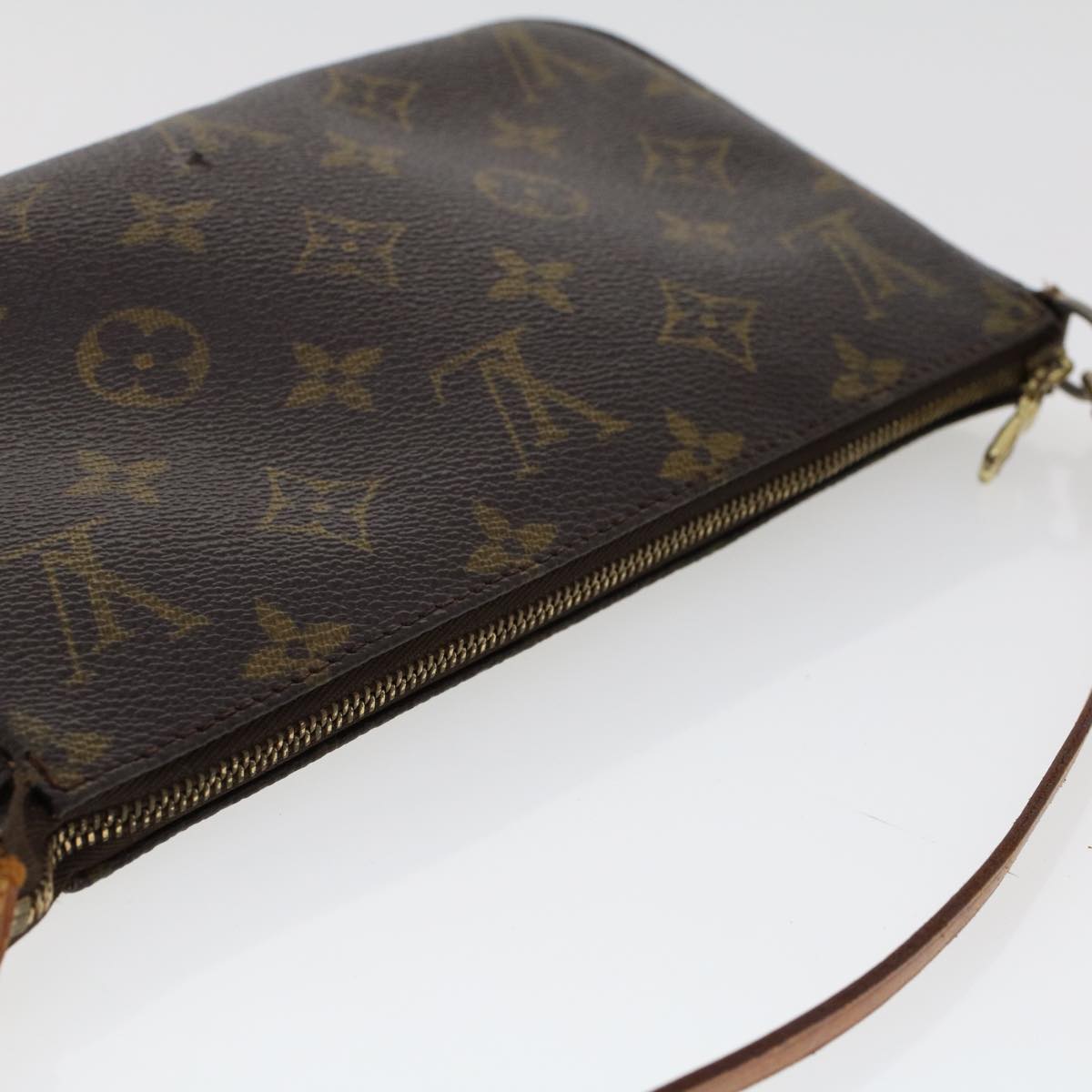 LOUIS VUITTON Monogram Pochette Accessoires Pouch M51980 LV rd5317