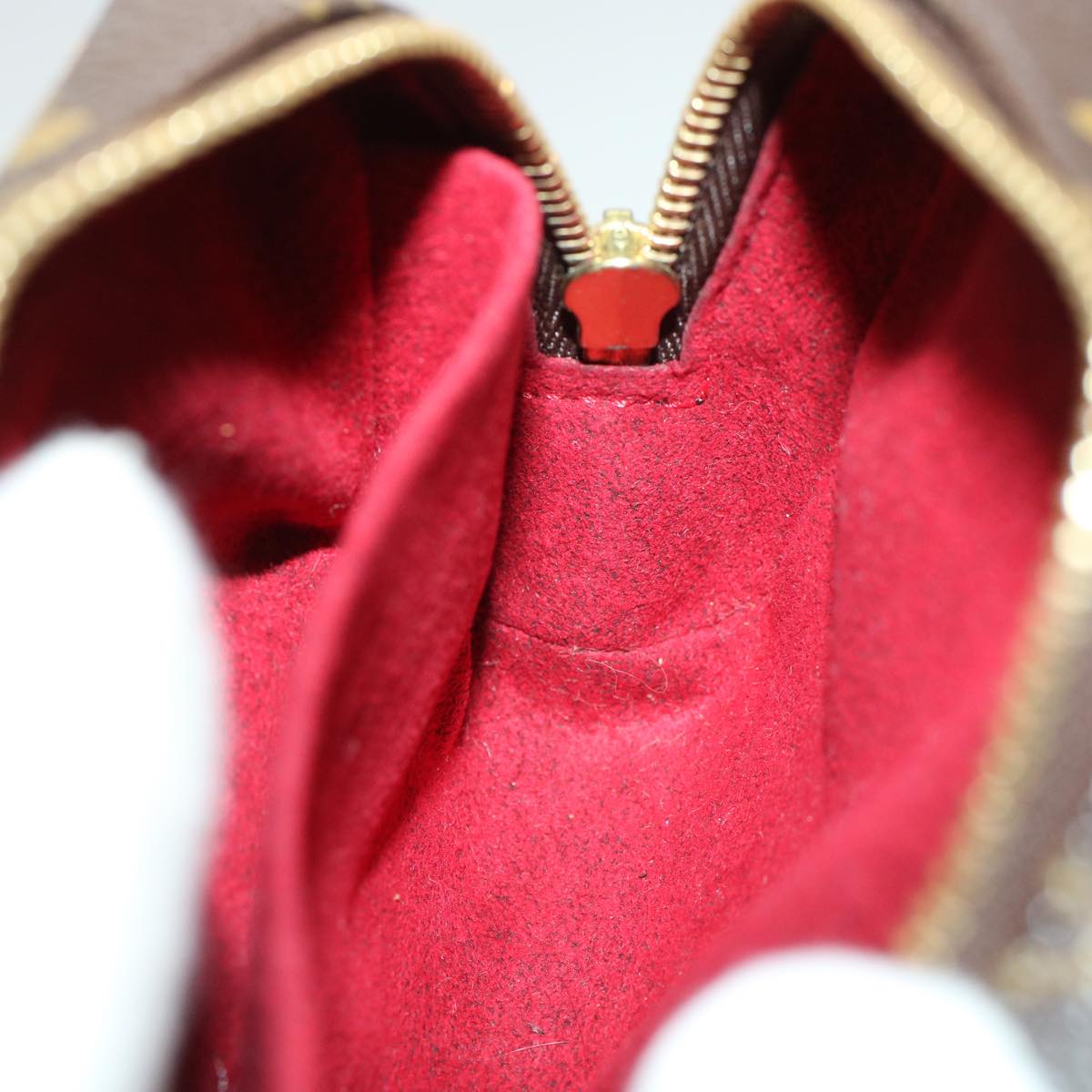 LOUIS VUITTON Monogram Trousse Wapity Pouch M58030 LV rd5320