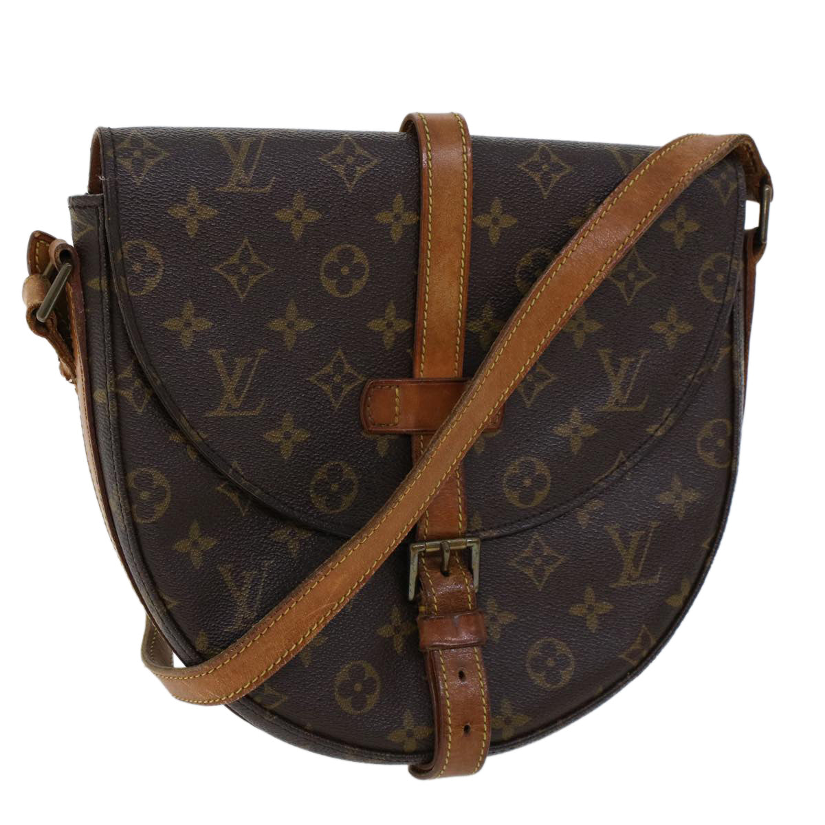 LOUIS VUITTON Monogram Chantilly MM Shoulder Bag M51233 LV rd5321