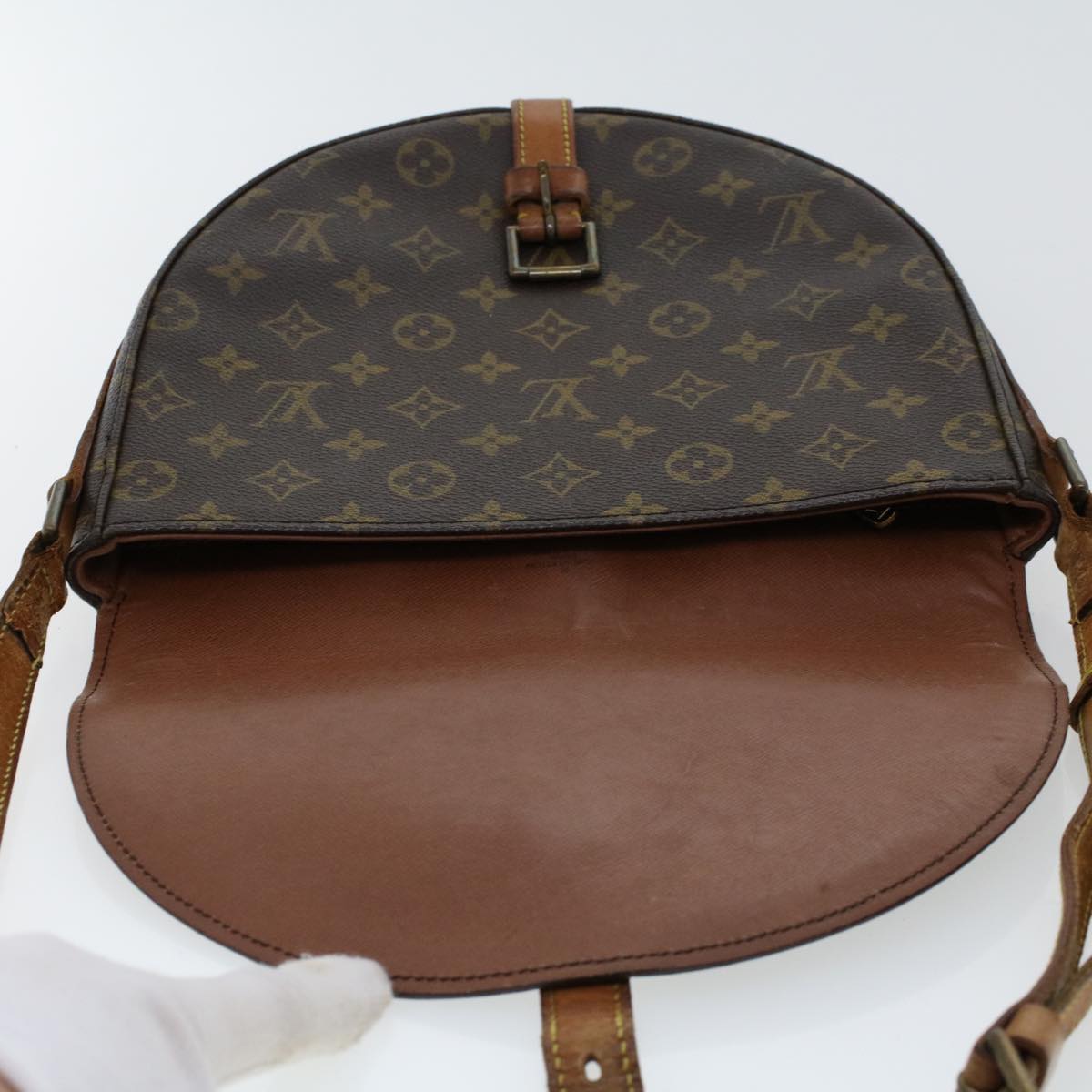 LOUIS VUITTON Monogram Chantilly MM Shoulder Bag M51233 LV rd5321