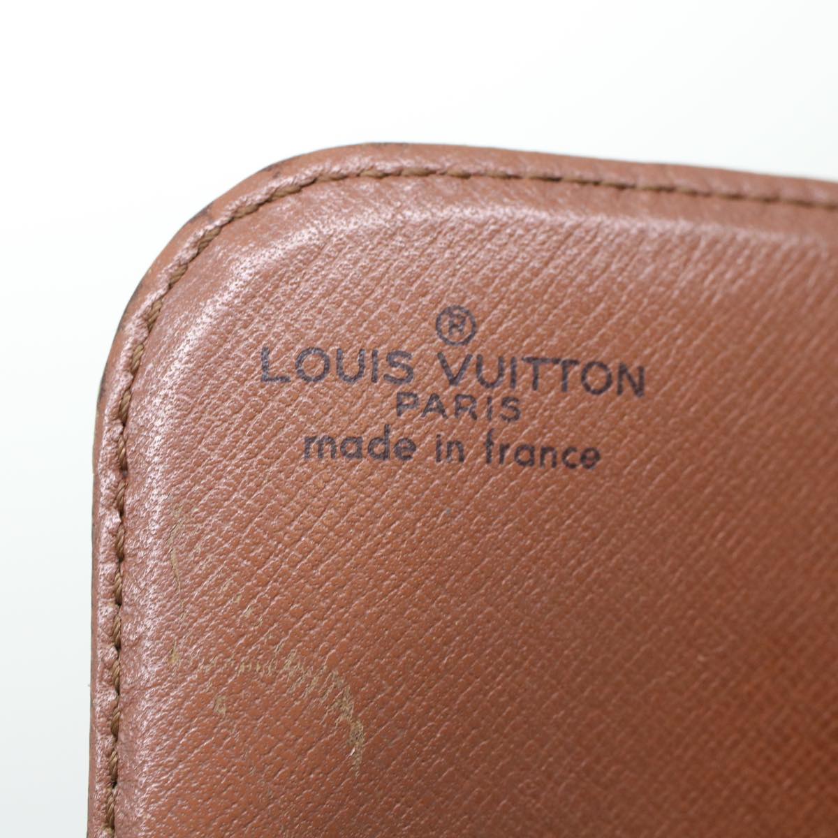 LOUIS VUITTON Monogram Cartouchiere MM Shoulder Bag M51253 LV rd5322