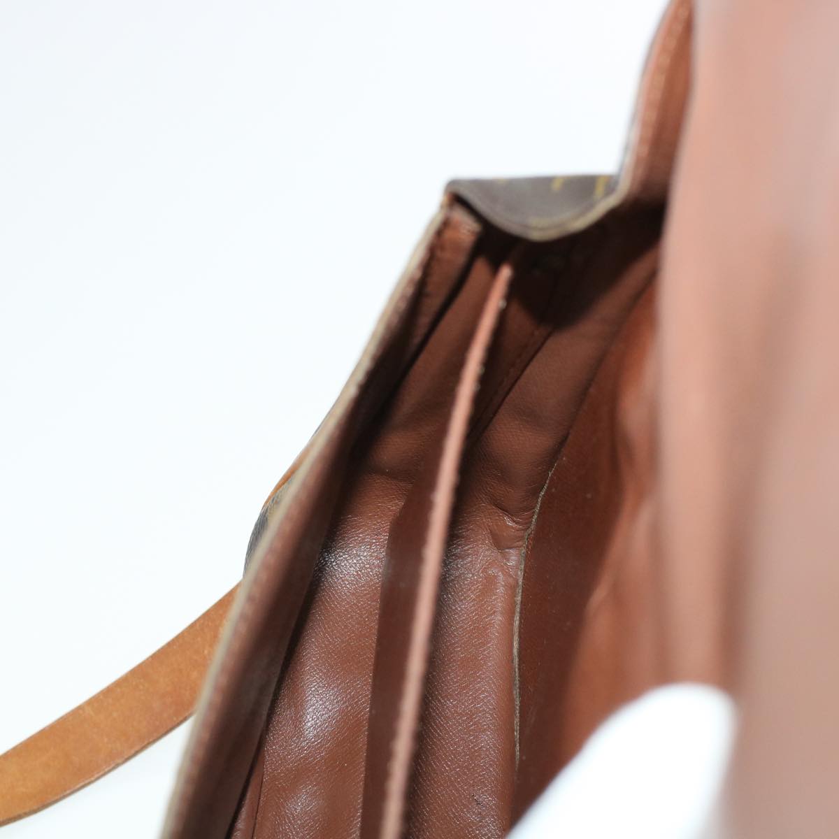 LOUIS VUITTON Monogram Cartouchiere MM Shoulder Bag M51253 LV rd5322