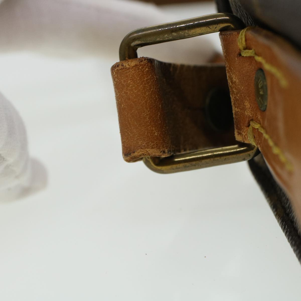 LOUIS VUITTON Monogram Cartouchiere MM Shoulder Bag M51253 LV rd5322
