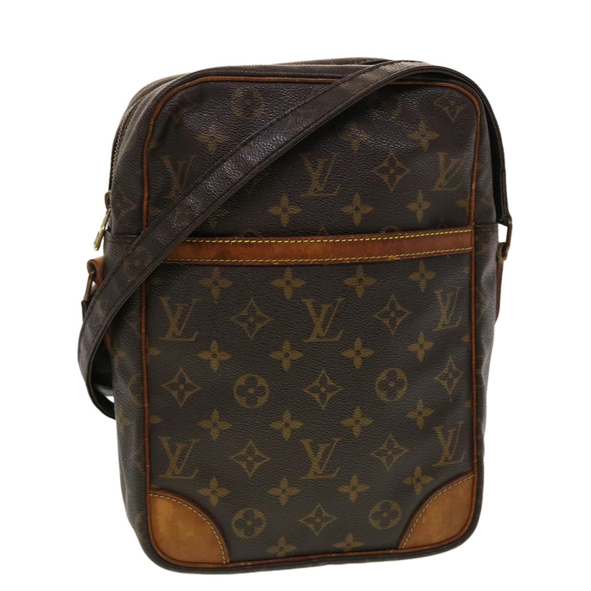 LOUIS VUITTON Monogram Danube MM Shoulder Bag M45264 LV rd5326