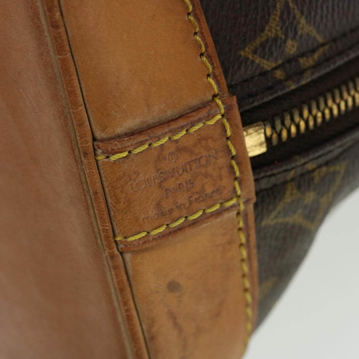 LOUIS VUITTON Monogram Alma Hand Bag M51130 LV rd5328