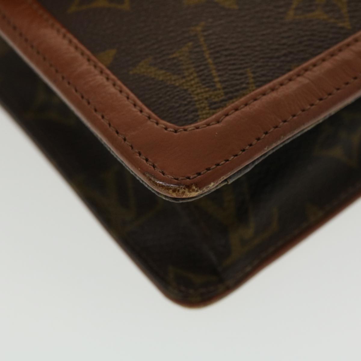 LOUIS VUITTON Monogram Pochette Dam Clutch Bag M51810 LV rd5330