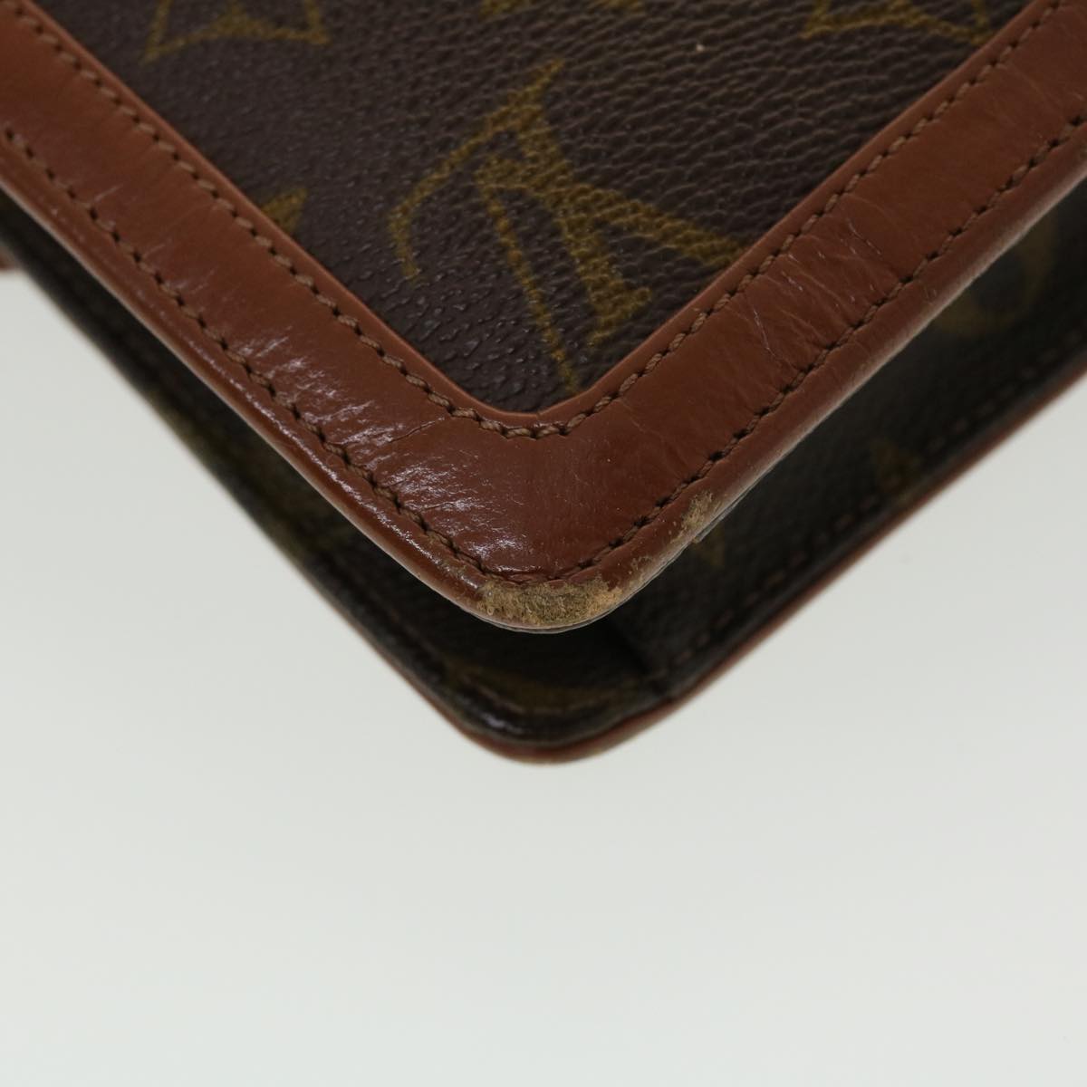 LOUIS VUITTON Monogram Pochette Dam Clutch Bag M51810 LV rd5330