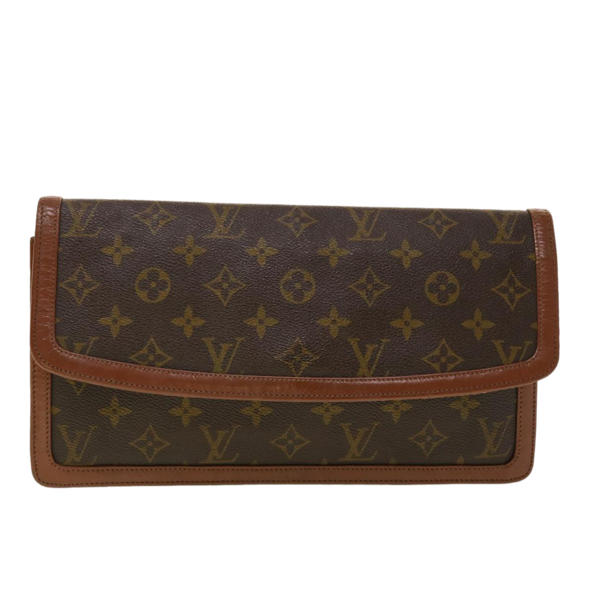 LOUIS VUITTON Monogram Pochette Dam Clutch Bag M51810 LV rd5330