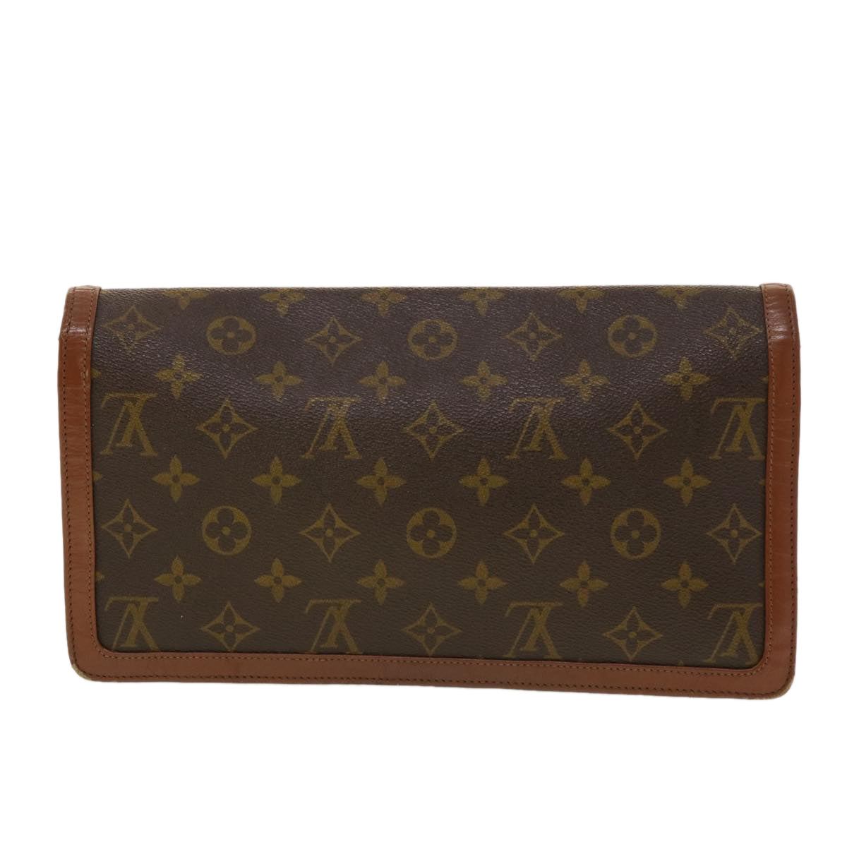 LOUIS VUITTON Monogram Pochette Dam Clutch Bag M51810 LV rd5330