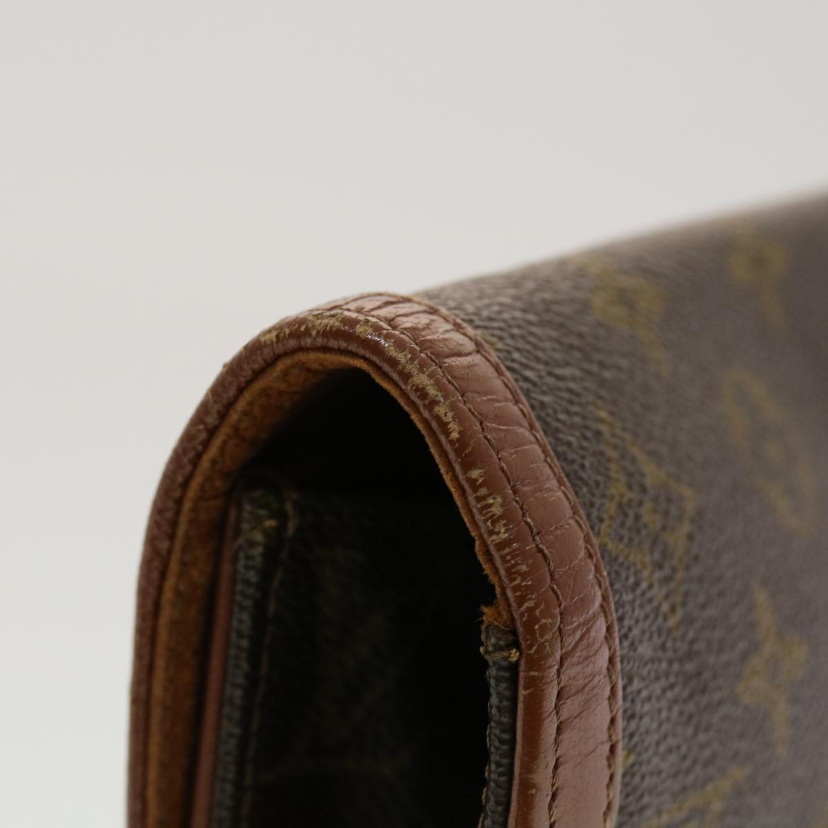 LOUIS VUITTON Monogram Pochette Dam Clutch Bag M51810 LV rd5330