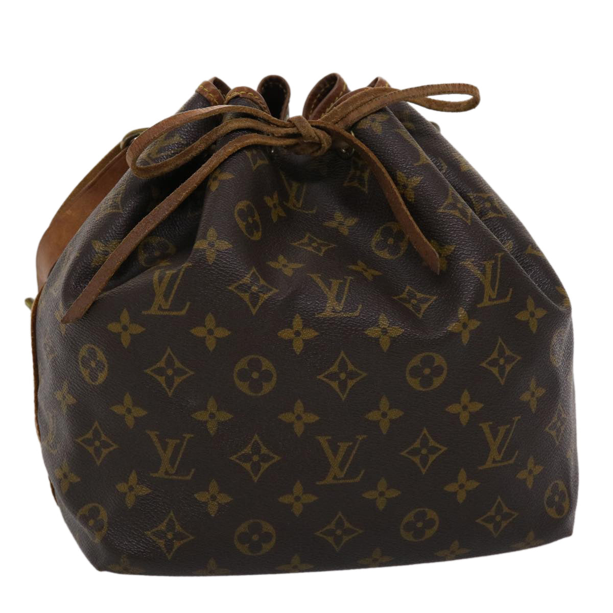 LOUIS VUITTON Monogram Petit Noe Shoulder Bag M42226 LV rd5333