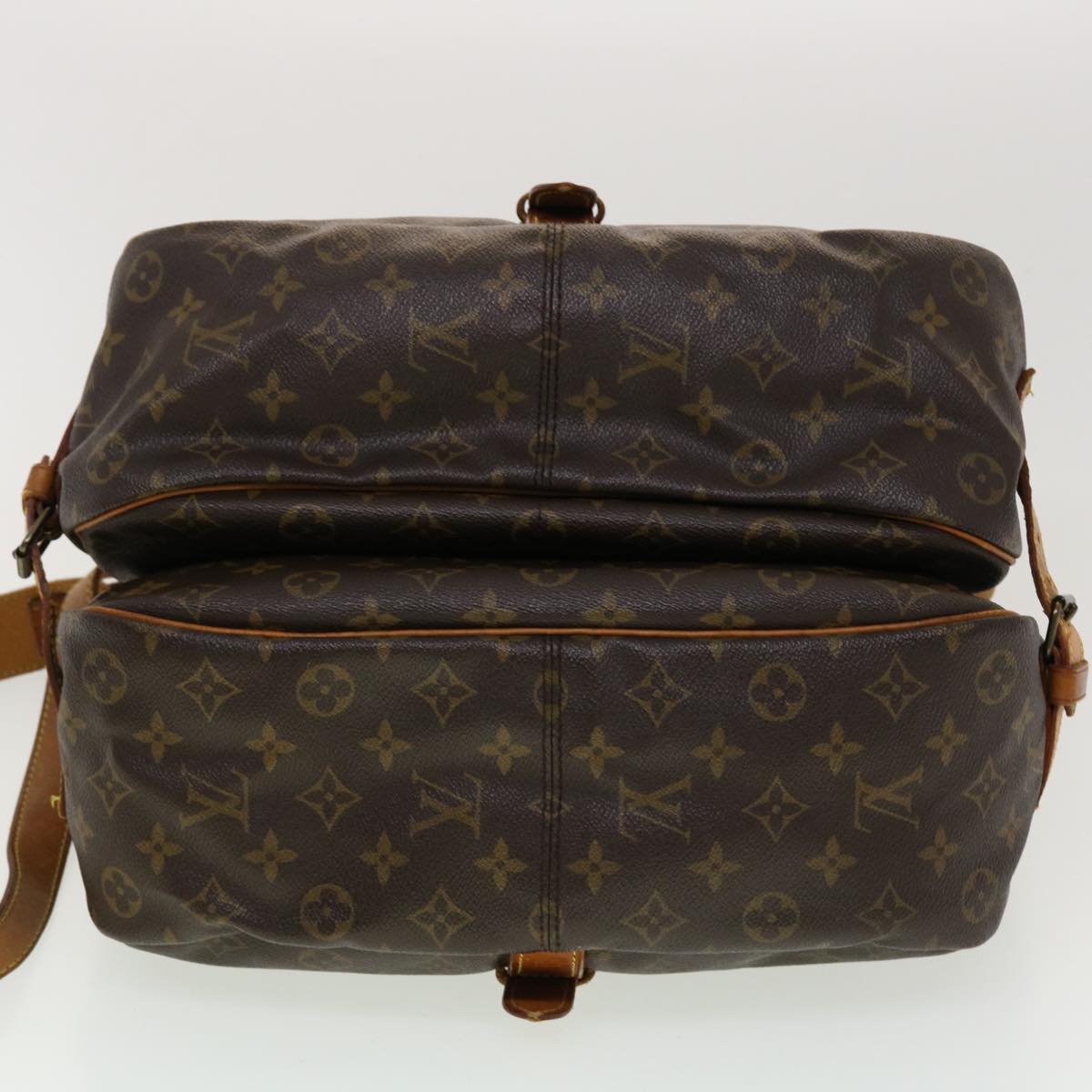 LOUIS VUITTON Monogram Saumur 35 Shoulder Bag M42254 LV rd5334