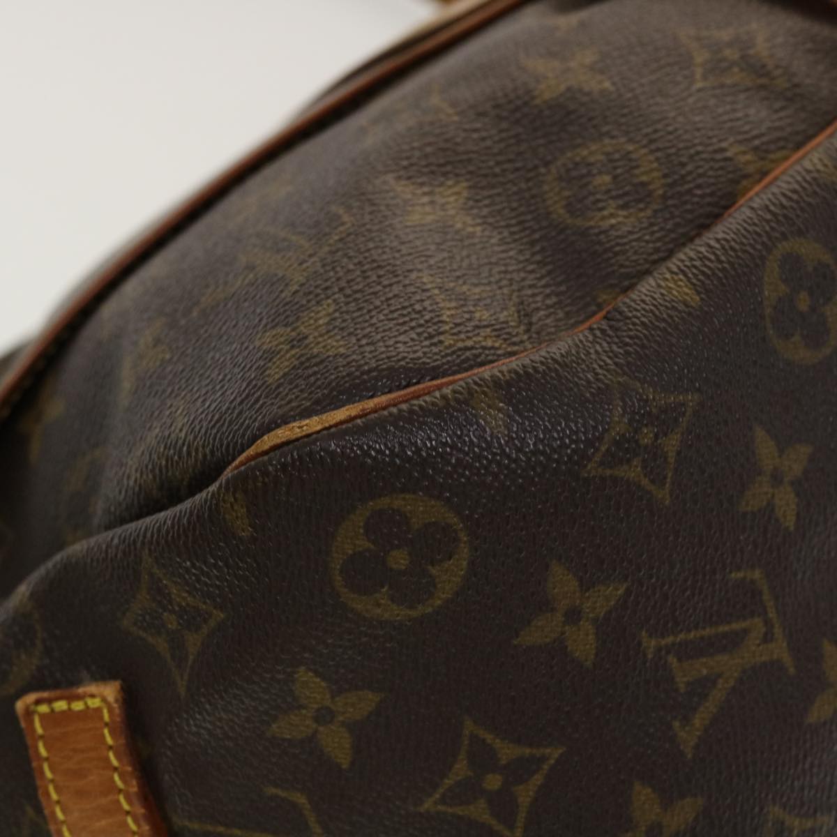 LOUIS VUITTON Monogram Saumur 35 Shoulder Bag M42254 LV rd5334