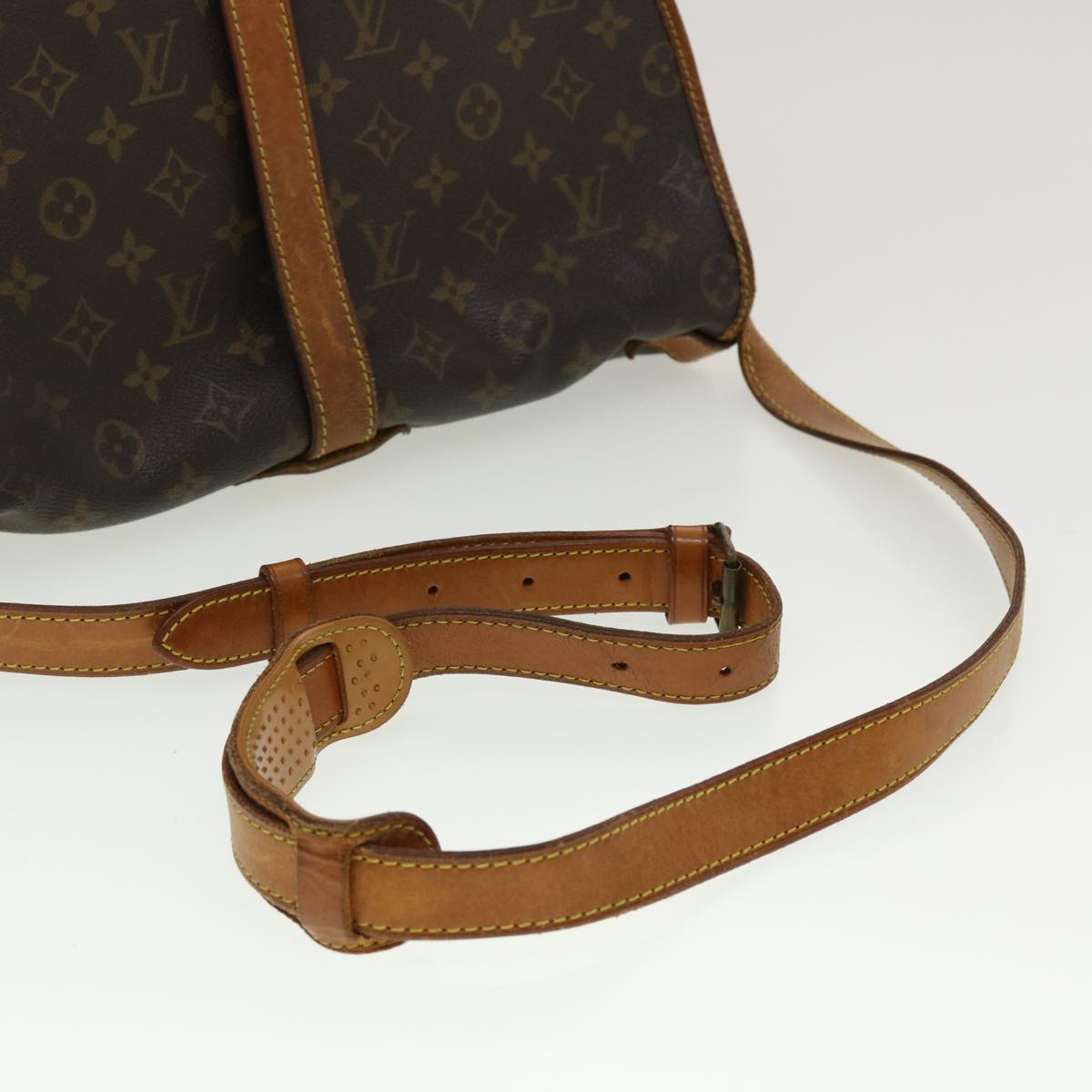 LOUIS VUITTON Monogram Saumur 35 Shoulder Bag M42254 LV rd5334