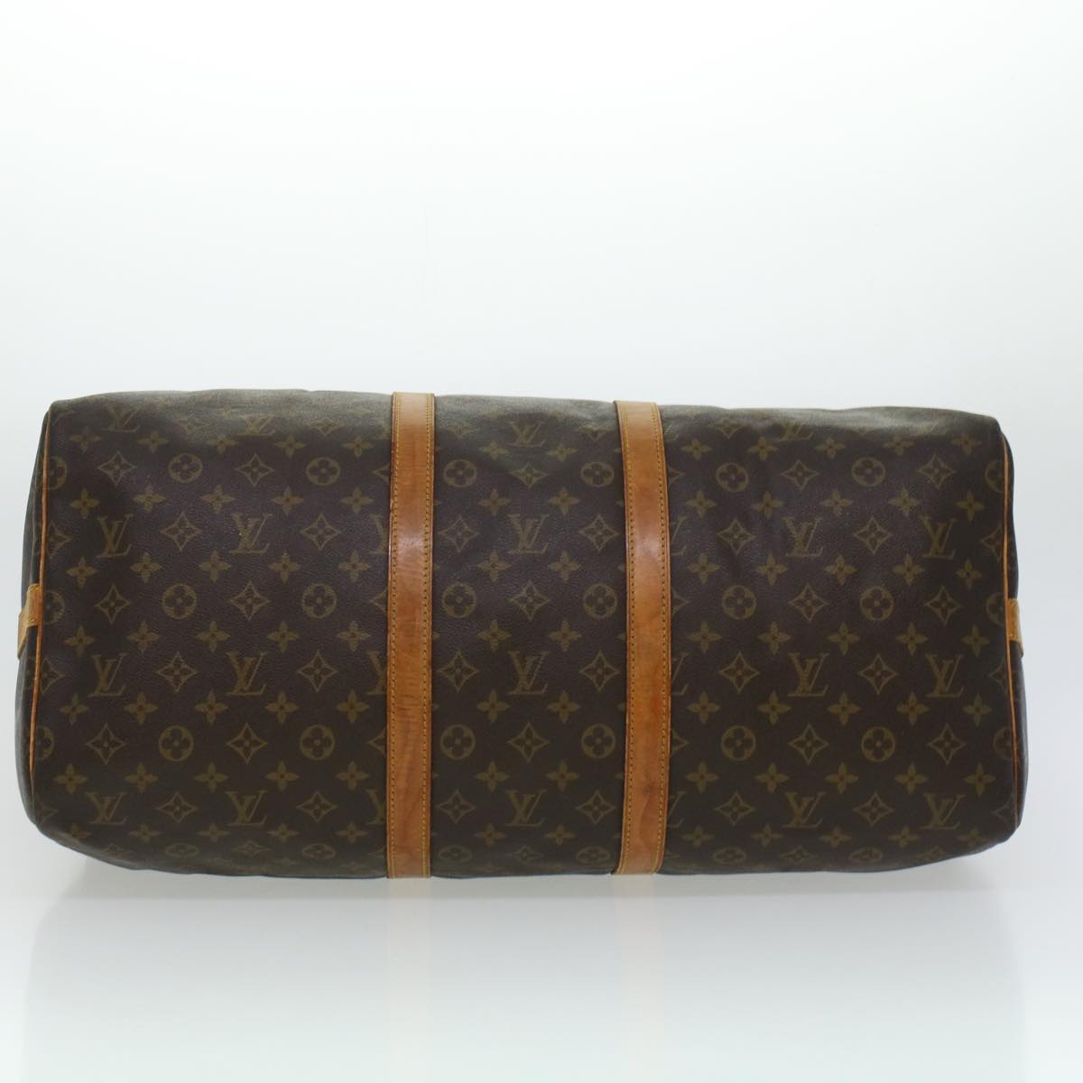 LOUIS VUITTON Monogram Keepall Bandouliere 55 Boston Bag M41414 LV rd5335