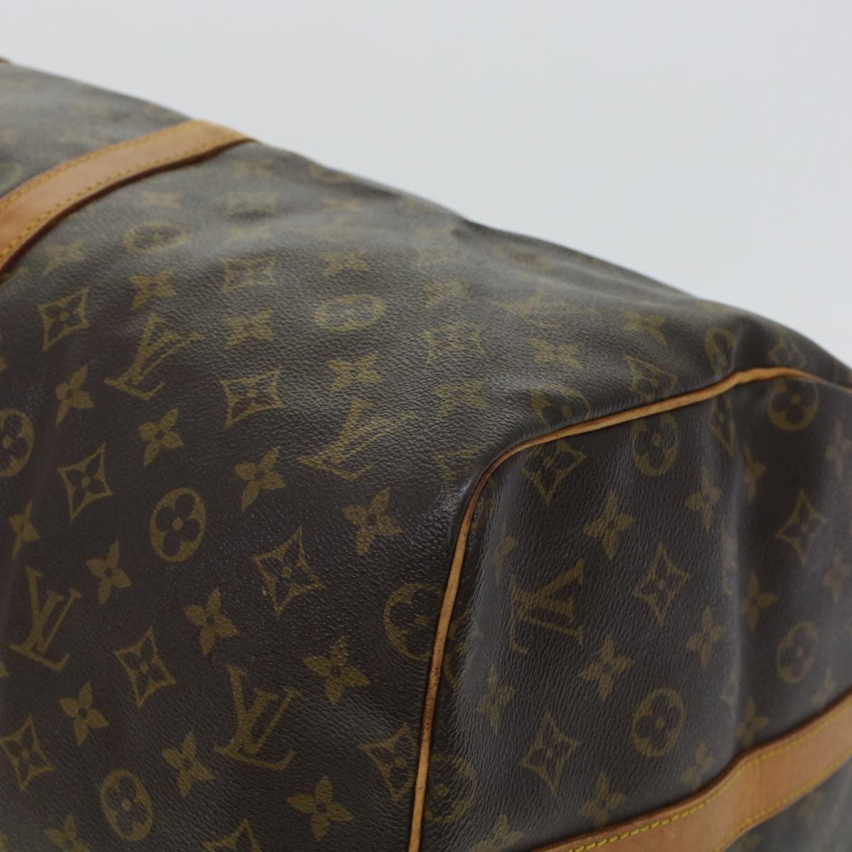 LOUIS VUITTON Monogram Keepall Bandouliere 55 Boston Bag M41414 LV rd5335