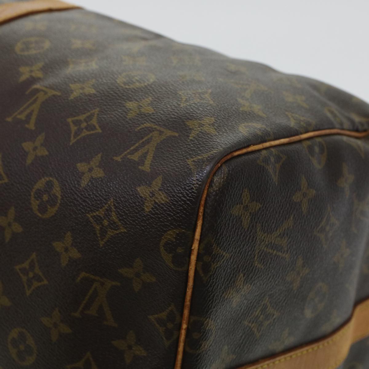 LOUIS VUITTON Monogram Keepall Bandouliere 55 Boston Bag M41414 LV rd5335