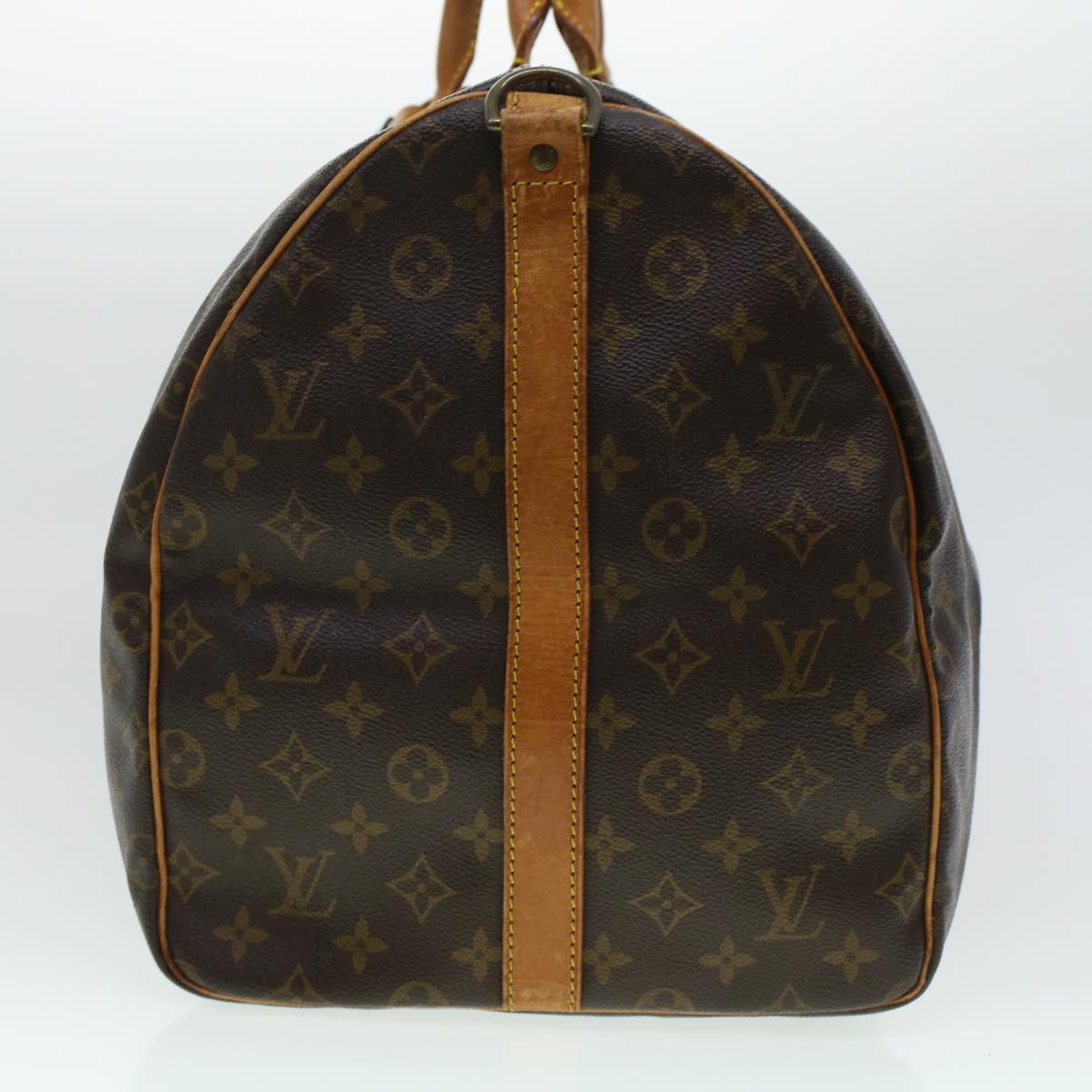 LOUIS VUITTON Monogram Keepall Bandouliere 55 Boston Bag M41414 LV rd5335