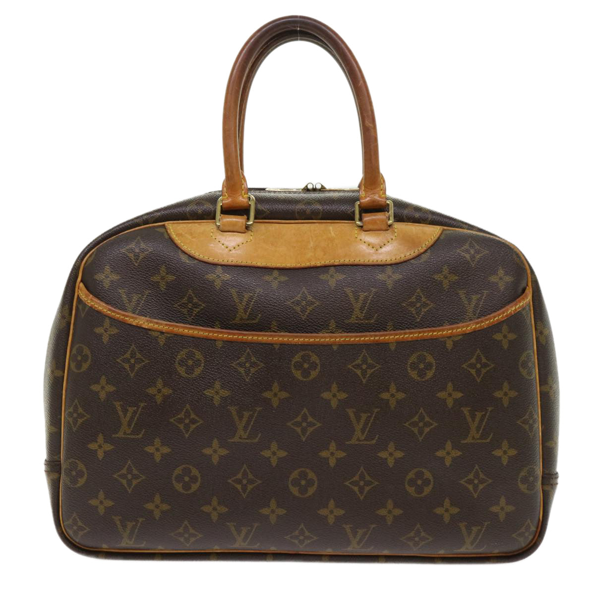 LOUIS VUITTON Monogram Deauville Hand Bag M47270 LV rd5343