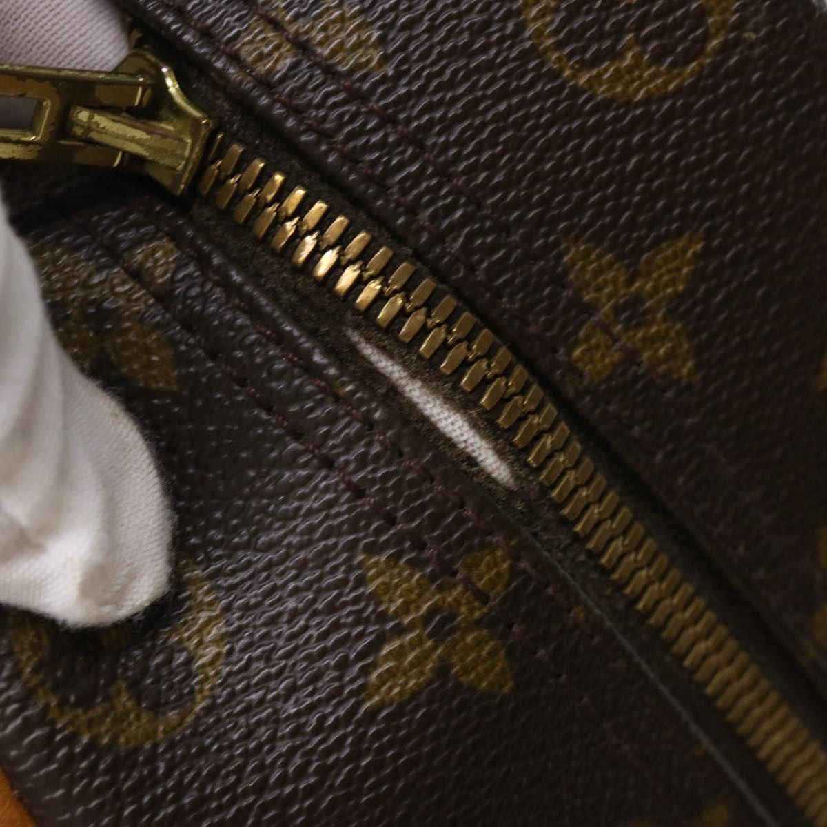 LOUIS VUITTON Monogram Deauville Hand Bag M47270 LV rd5343