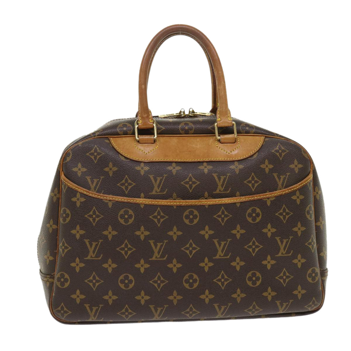 LOUIS VUITTON Monogram Deauville Hand Bag M47270 LV rd5344