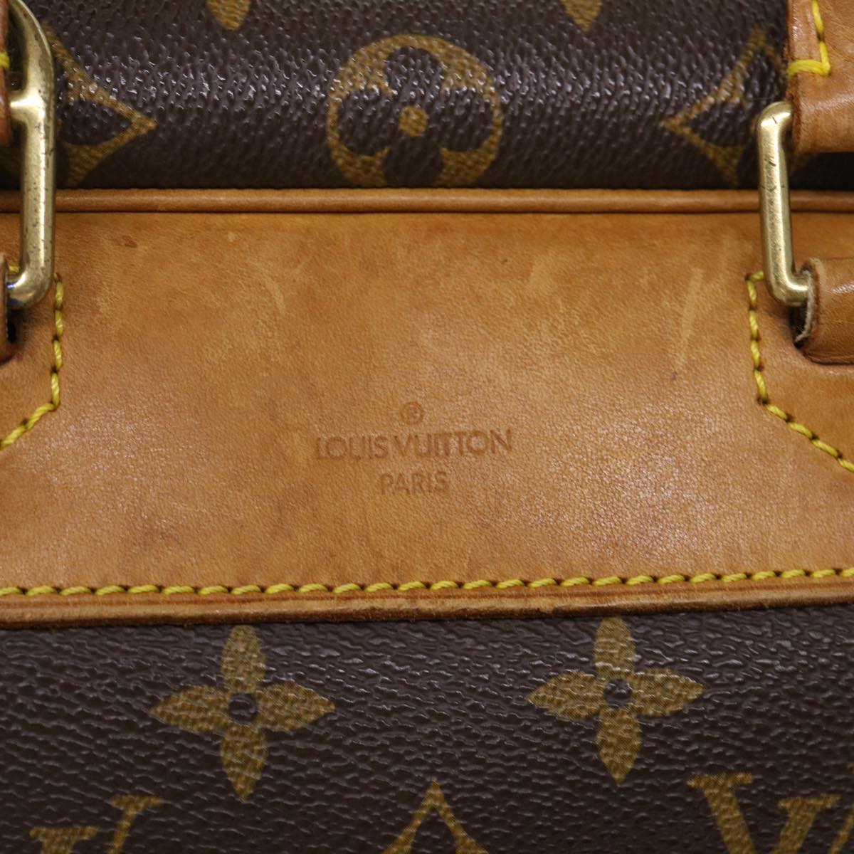 LOUIS VUITTON Monogram Deauville Hand Bag M47270 LV rd5344