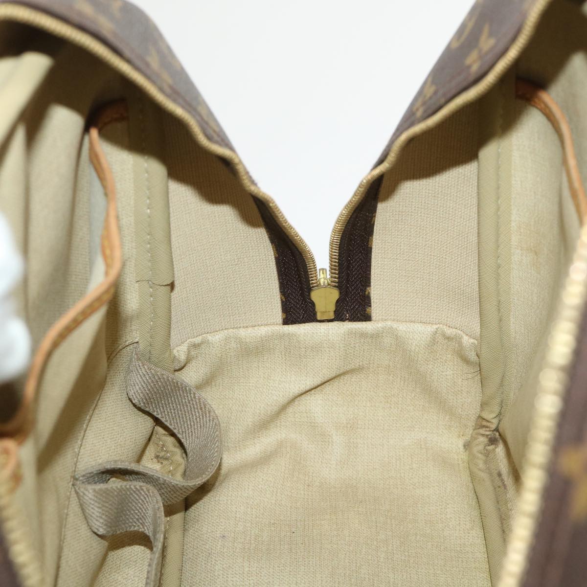 LOUIS VUITTON Monogram Deauville Hand Bag M47270 LV rd5344